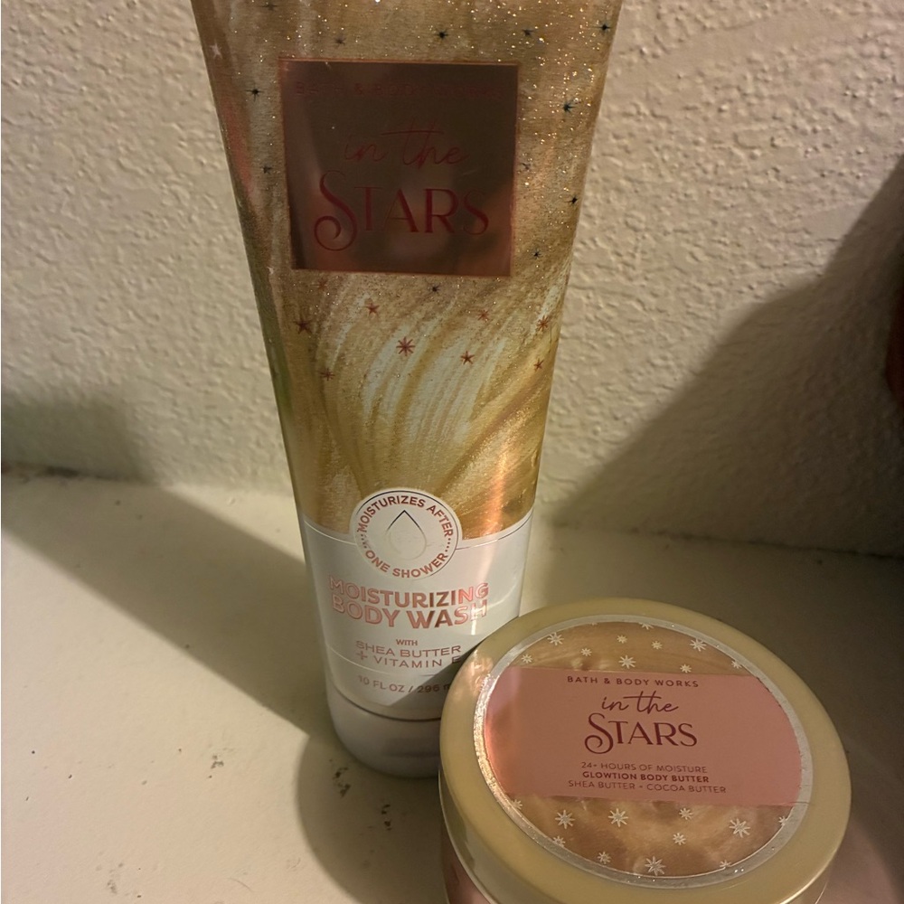 Bath & Body Works In The Stars Moisturizing Body Wash and Body Butter Set